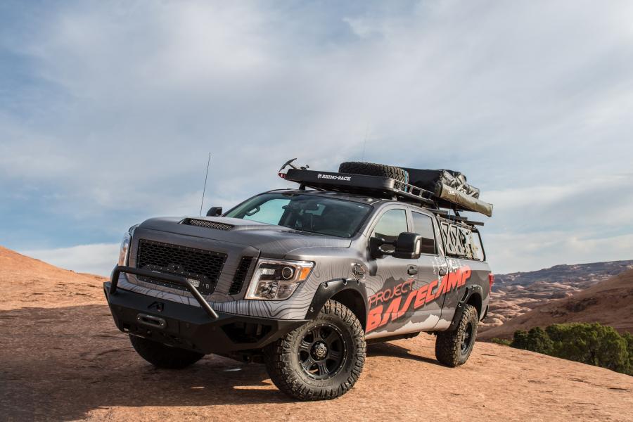  Nissan Titan XD PRO-4X Project Basecamp 2017 года  (фото 26 из 28)